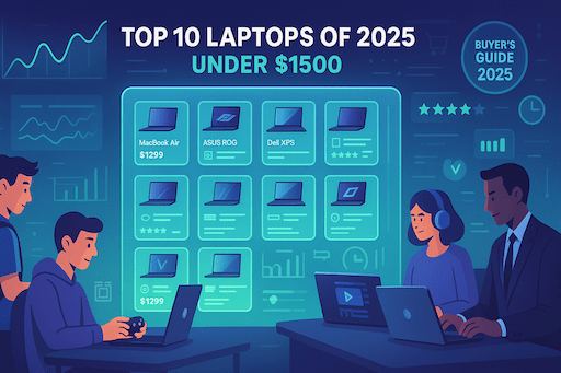 10 Best Laptops 2025 Under $1500: Complete Guide