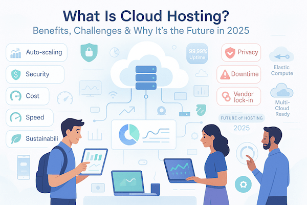 What Is Cloud Hosting? Benefits, Challenges & Why It’s the Future in 2025