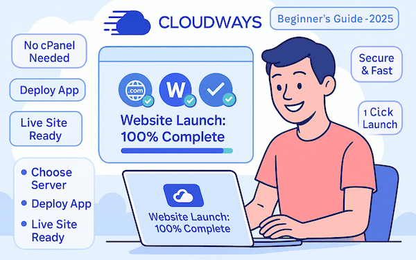 How to Launch Your First Website on Cloudways: Step-by-Step Guide (2025)