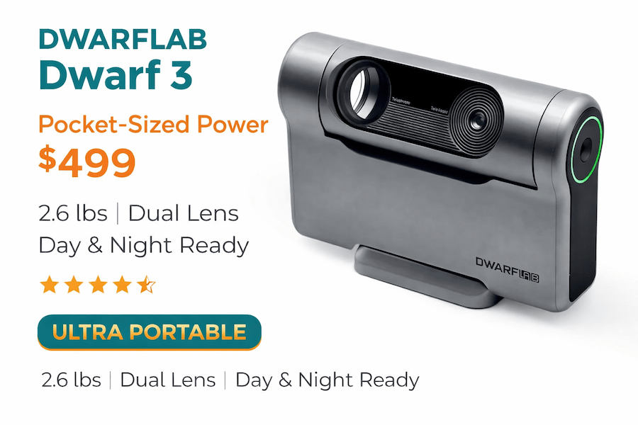 DWARFLAB Dwarf 3 Telescope